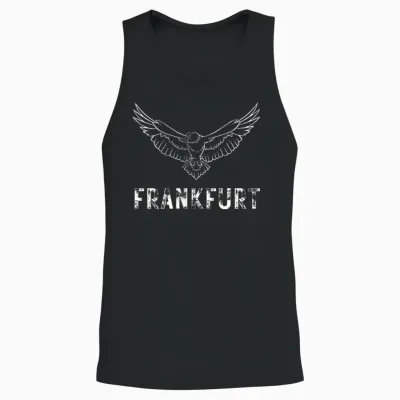 Eagle Supporter Ultras Ffm Frankfurt Unisex Tank Top - Black