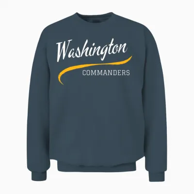 Commanders Retro Unisex Sweatshirt - Dark Heather