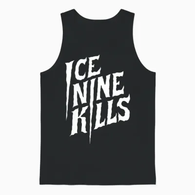 Ice Nine Kills - Floral T-Shirt, Black Unisex Tank Top - Black