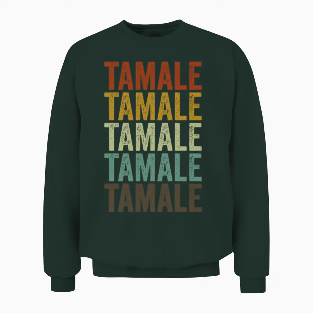 Tamale Ghana Retro Vintage Unisex Sweatshirt in Forest