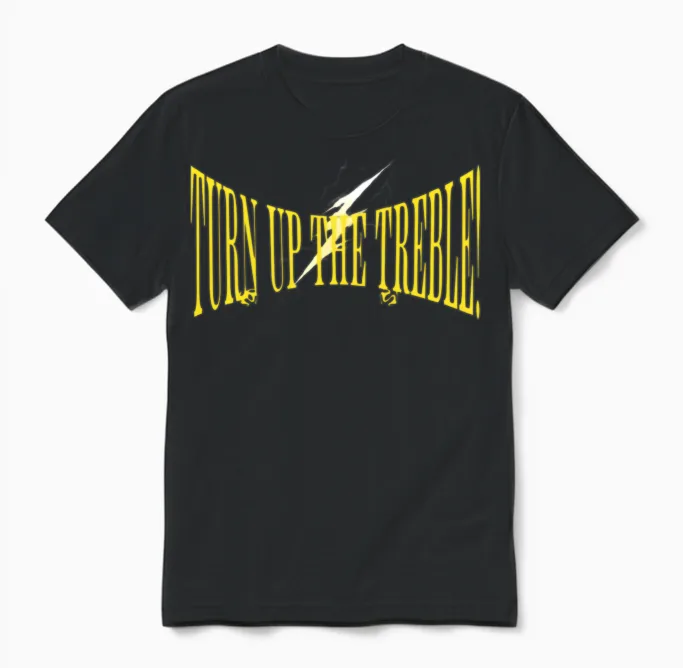 Turn Up the Table โ Bold Music Dj Design Unisex T-Shirt in Black