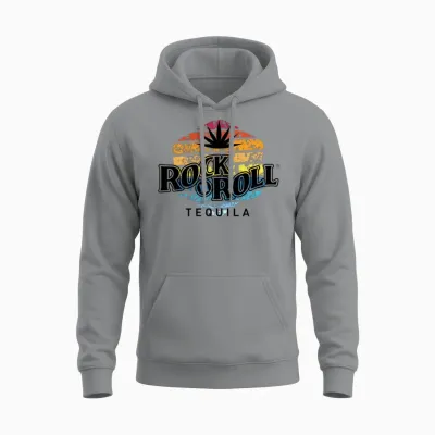 Rock N Roll Tequila Fifth Collection Unisex Hoodie - Sport Grey