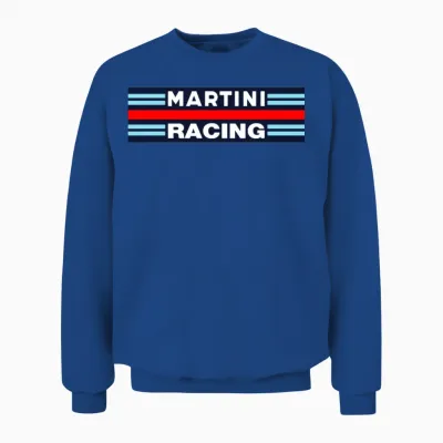 Martini Racing Retro Unisex Sweatshirt - Royal