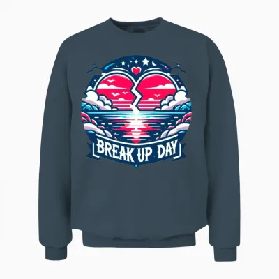 Breakup Day Unisex Sweatshirt - Dark Heather