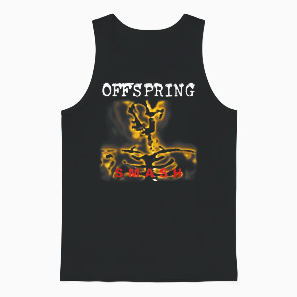 The Offspring Smash Album Unisex Tank Top in Black