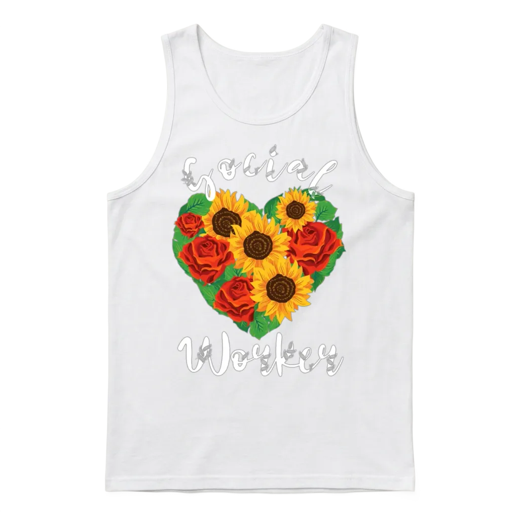 Social Worker School Social Worker Social Services Unisex Tank Top - White