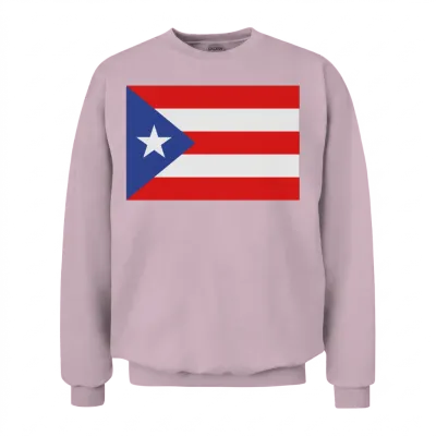 Puerto Rico Unisex Sweatshirt - Light Pink