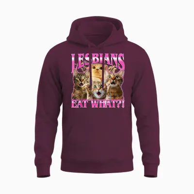 90s Graphic Unisex Hoodie - Maroon