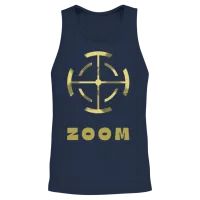 Sniper Zoom Funny Unisex Tank Top - Navy – 2