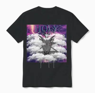 Holy Unisex T-Shirt - Black
