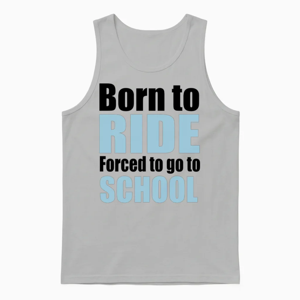 Horse Lovers Gift Unisex Tank Top in Ash