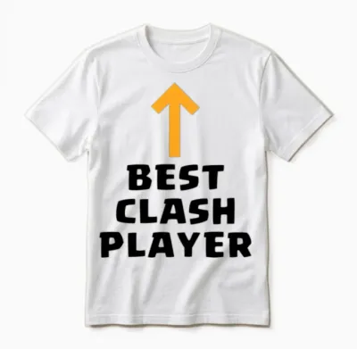 Clash of Clans Best Clash Unisex T-Shirt - White