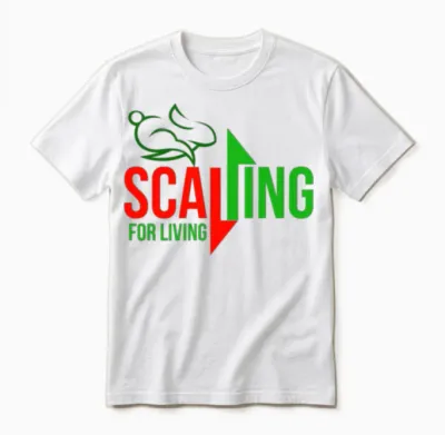 Scalping for Living Unisex T-Shirt - White