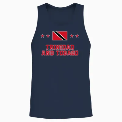 Trinidad and Tobago Unisex Tank Top - Navy