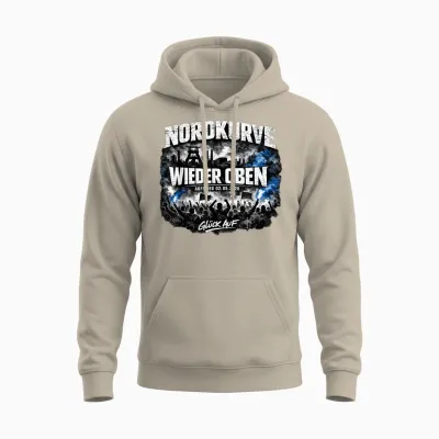 Ruhrpott Fußball Aufstieg Gelsenkirchen Fan 2026 Unisex Hoodie - Sand