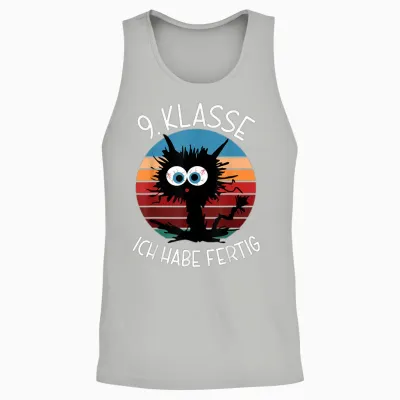 9. Klasse Ich Habe Fertig Abschluss 2026 9. Klasse Unisex Tank Top - Ash