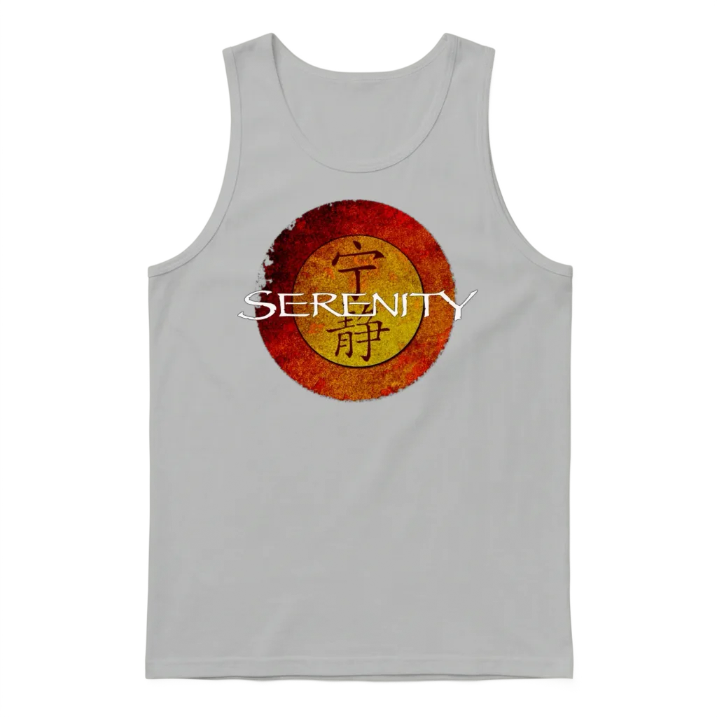 Firefly Serenity Shield Unisex Tank Top - Ash