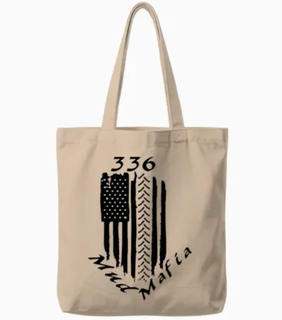 336 Mud Mafia Tote Bags - Natural