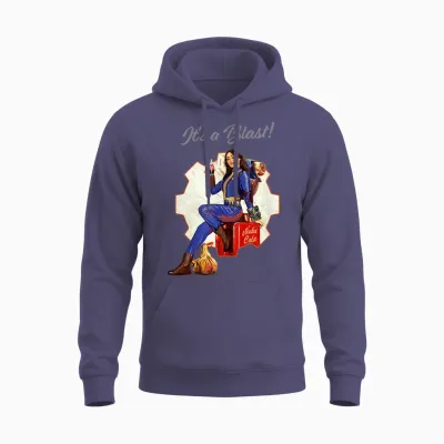 Fallout - Es Ist Ein Knaller! Unisex Hoodie - Heather Sport Dark Navy