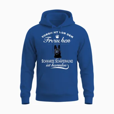 Deutscher Schäferhund - Schwarzer Schäferhund Unisex Hoodie - Royal