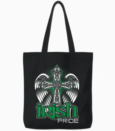 Irish Pride – Patricks Day Tote Bags - Black