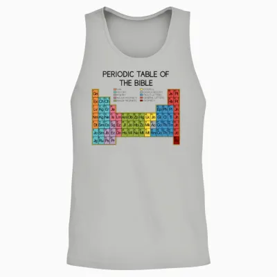 Christian Gift - Bible 66 Books Unisex Tank Top - Ash