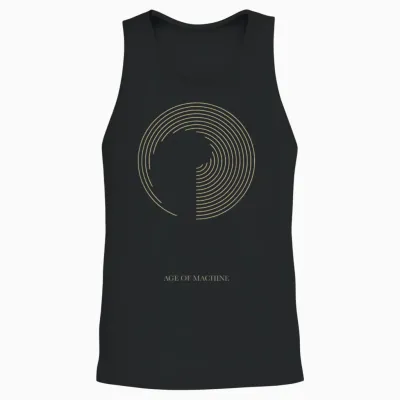 Offizielle Greta Van Fleet Age of Machine Schwarz Unisex Tank Top - Black