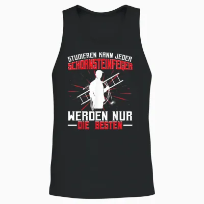 Schornsteinfeger Studieren Kann Jeder Unisex Tank Top - Black