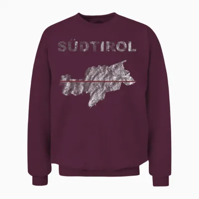 South Tyrol South Tyrolean Tirol Unisex Sweatshirt - Maroon