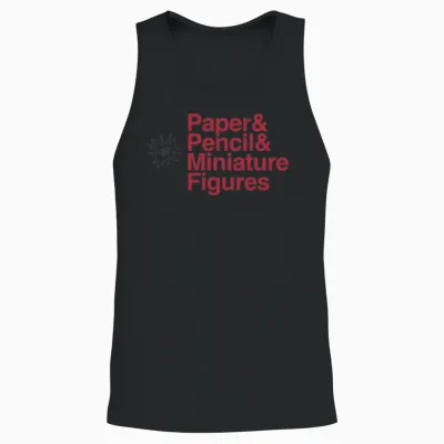 White Box 50th Anniversary Tribute Unisex Tank Top - Black