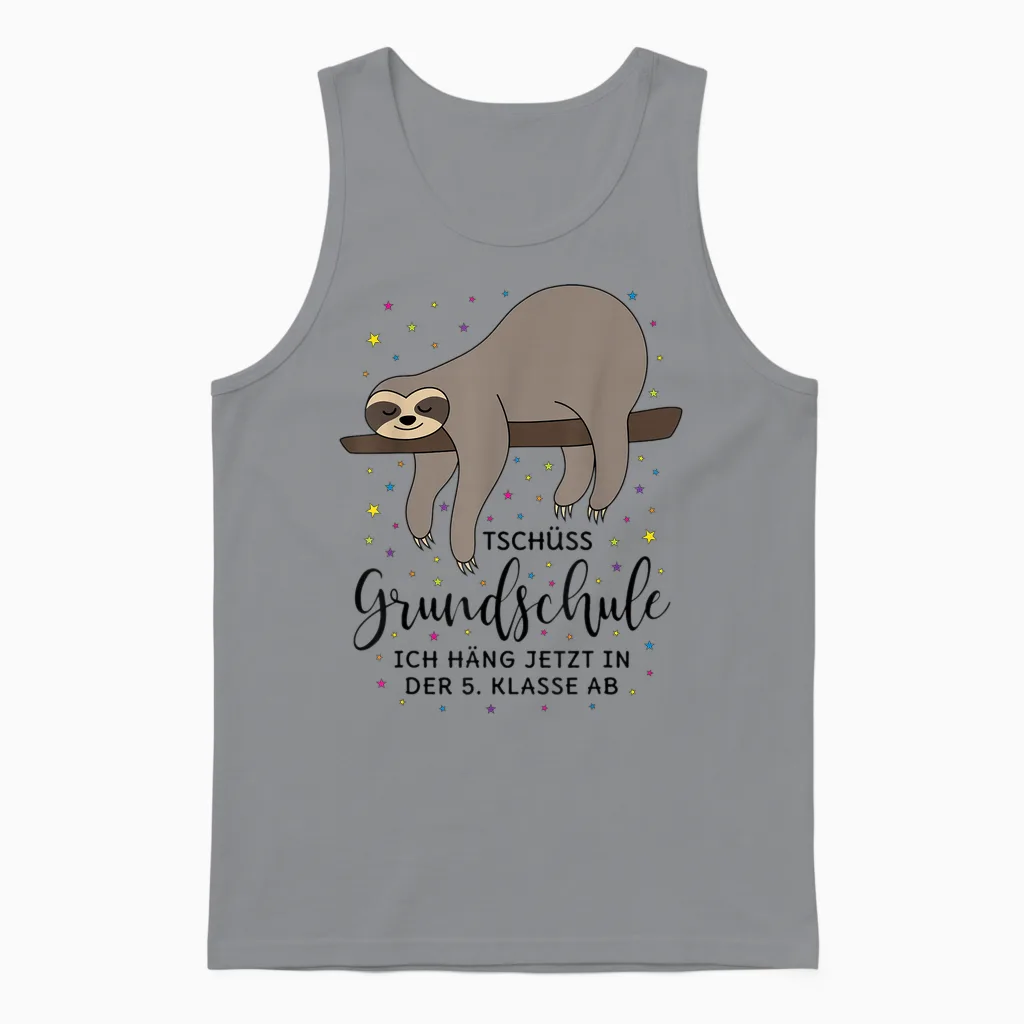 5. Klasse Realschule Gymnasium/grundschule Abschluss 2026 Unisex Tank Top in Sport Grey