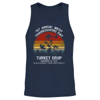 First Annual Wkrp Thanksgiving Day Unisex Tank Top - Navy – 2