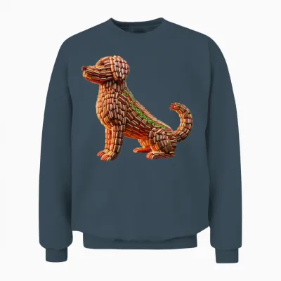 Dog Unisex Sweatshirt - Dark Heather