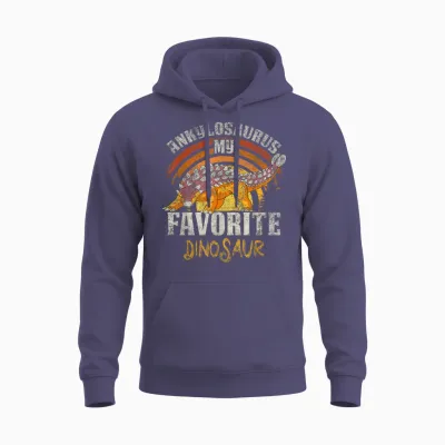 Ankylosaurus My Favorite Dinosaurier Design Für Paläontologen Unisex Hoodie - Heather Sport Dark Navy