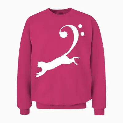 Musical Cat Music Teacher Musician Gifts Unisex Sweatshirt - Heliconia