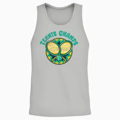 Tennis Champs | Sports Champions Unisex Tank Top - Ash