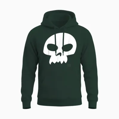 Disney Pixar Toy Story Sid Skull Graphic Unisex Hoodie - Forest