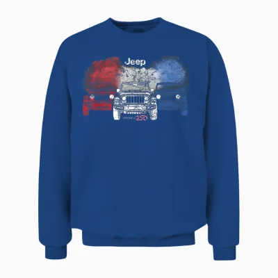 Jeep America250 Anniversary Frontline Official Unisex Sweatshirt - Royal