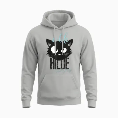 Ralf Schmitz - Wilde Hilde Katze Comedian Unisex Hoodie - Ash