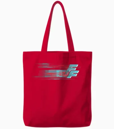 Fast and Furious Blurry Logo Tote Bags - Red