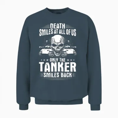 Tank Tanks Panzer Tanker Death Gift Present Unisex Sweatshirt - Dark Heather