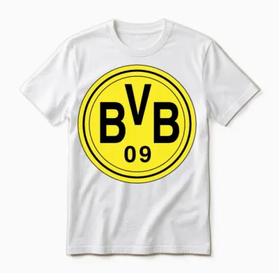 Borussia Dortmund Unisex T-Shirt - White