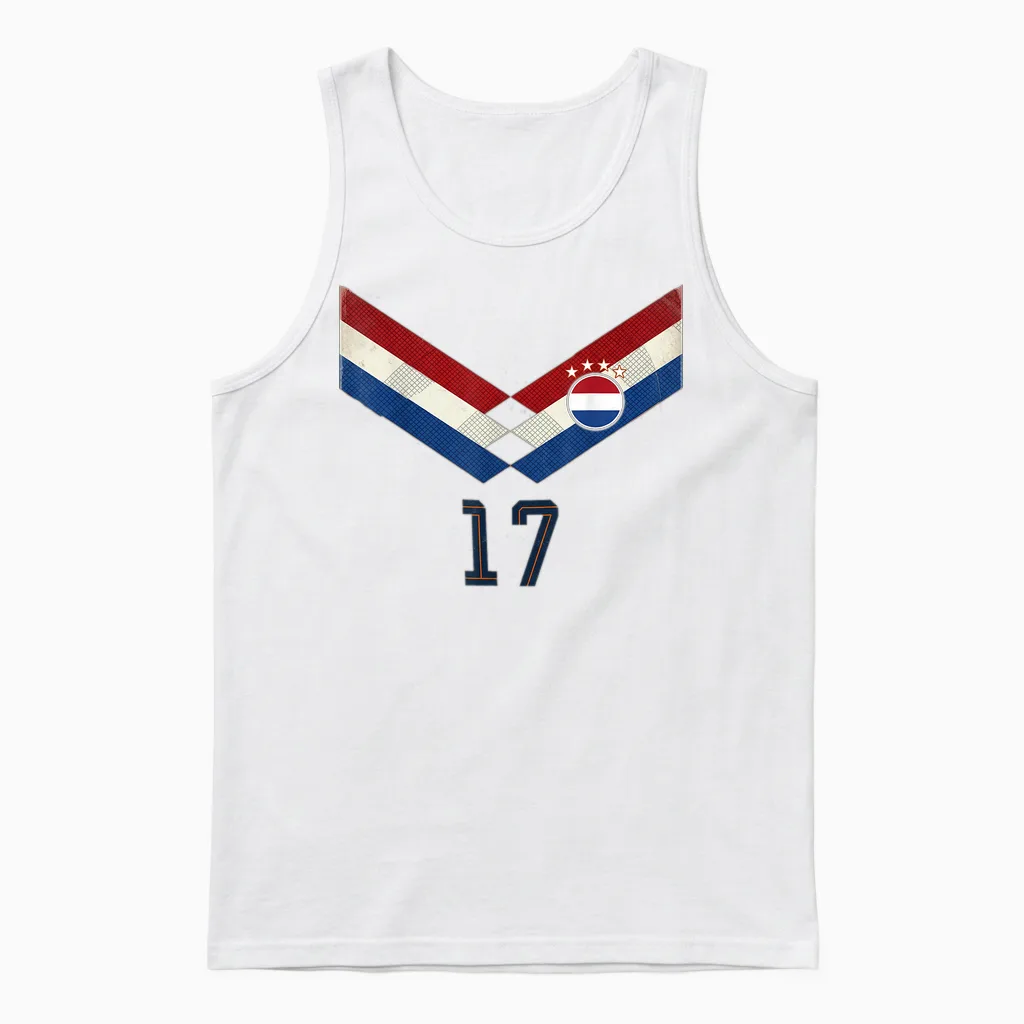 Niederlande Tshirt Niederländisches Holland Niederlande Unisex Tank Top in White