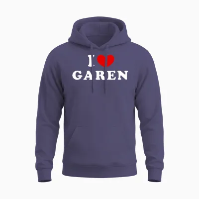 Personalized for Garen & Friends Unisex T-Shirt Black V-Neck Short Sleeve T-Shirt Young Garen Fans League of Legends S, Black, S Unisex Hoodie - Heather Sport Dark Navy