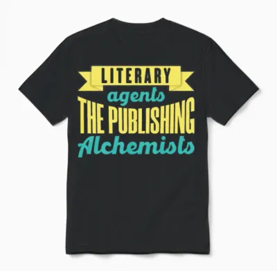 Literary Agents the Publishing Alchemists Unisex T-Shirt - Black