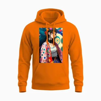 Poster Unisex Hoodie - Safety Orange