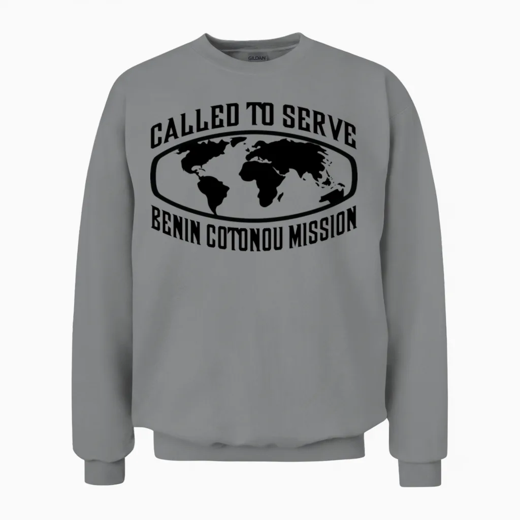 Benin Cotonou Mission - Lds Mission - Ctsw Unisex Sweatshirt in Sport Grey
