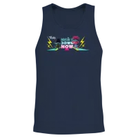 Trolls Break It Down Now Unisex Tank Top - Navy – 2