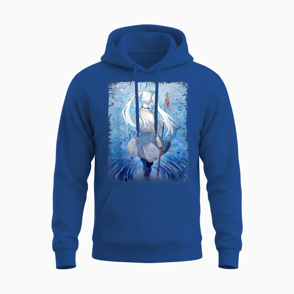 Frieren Name Shirt Anime Manga Video Game Men Women Unisex Hoodie in Royal