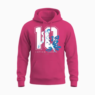 Captain Tsubasa Tsubasa Ozora(nummer 10) (c) Yoichi Takahashi Unisex Hoodie - Heliconia